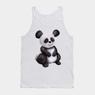 Smiling Panda Tank Top